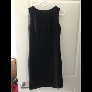 Classic Professional Simple Black Dress